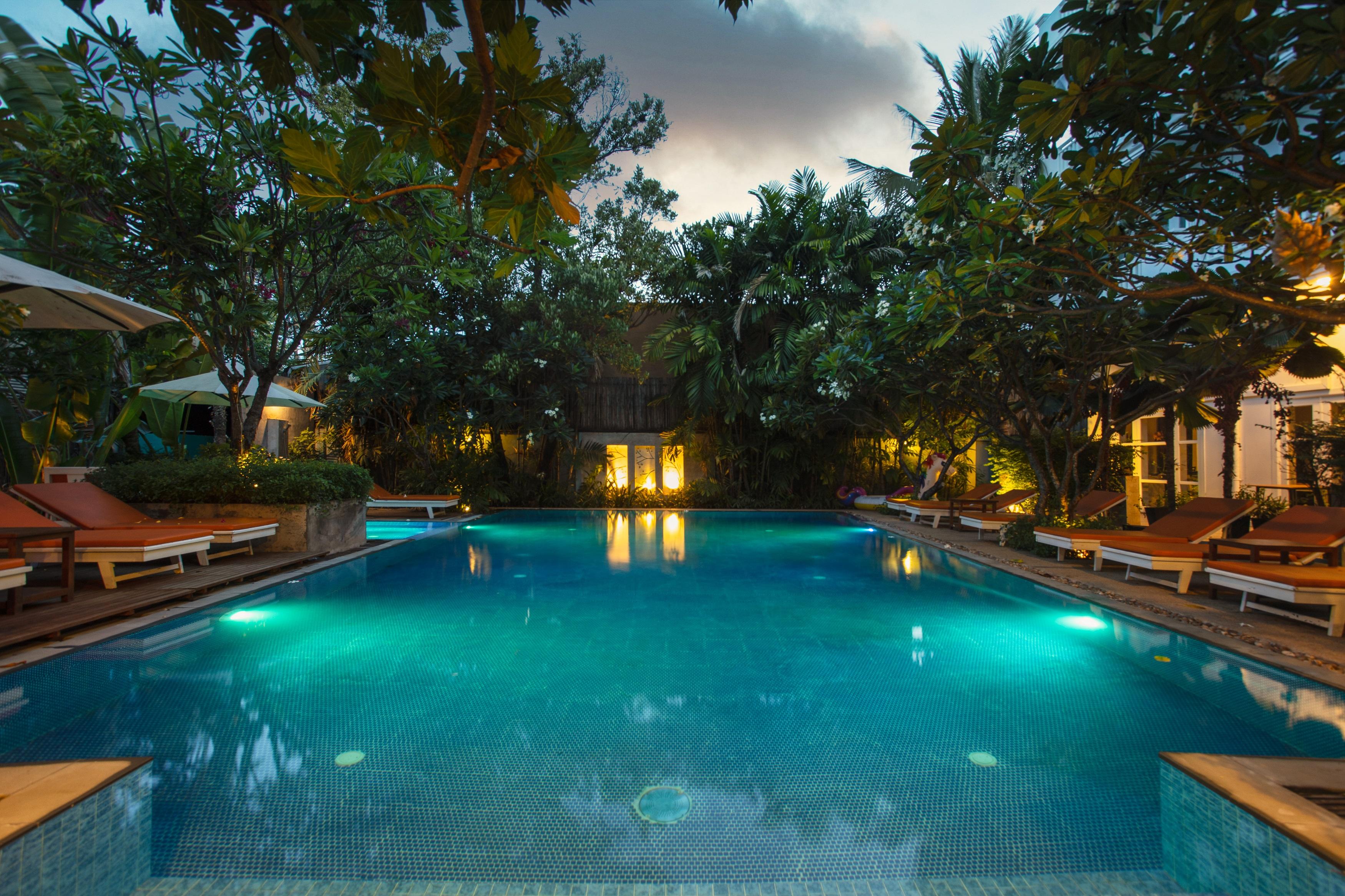 Amber Angkor Villa Hotel & Spa Ciudad de Siem Riep Exterior foto