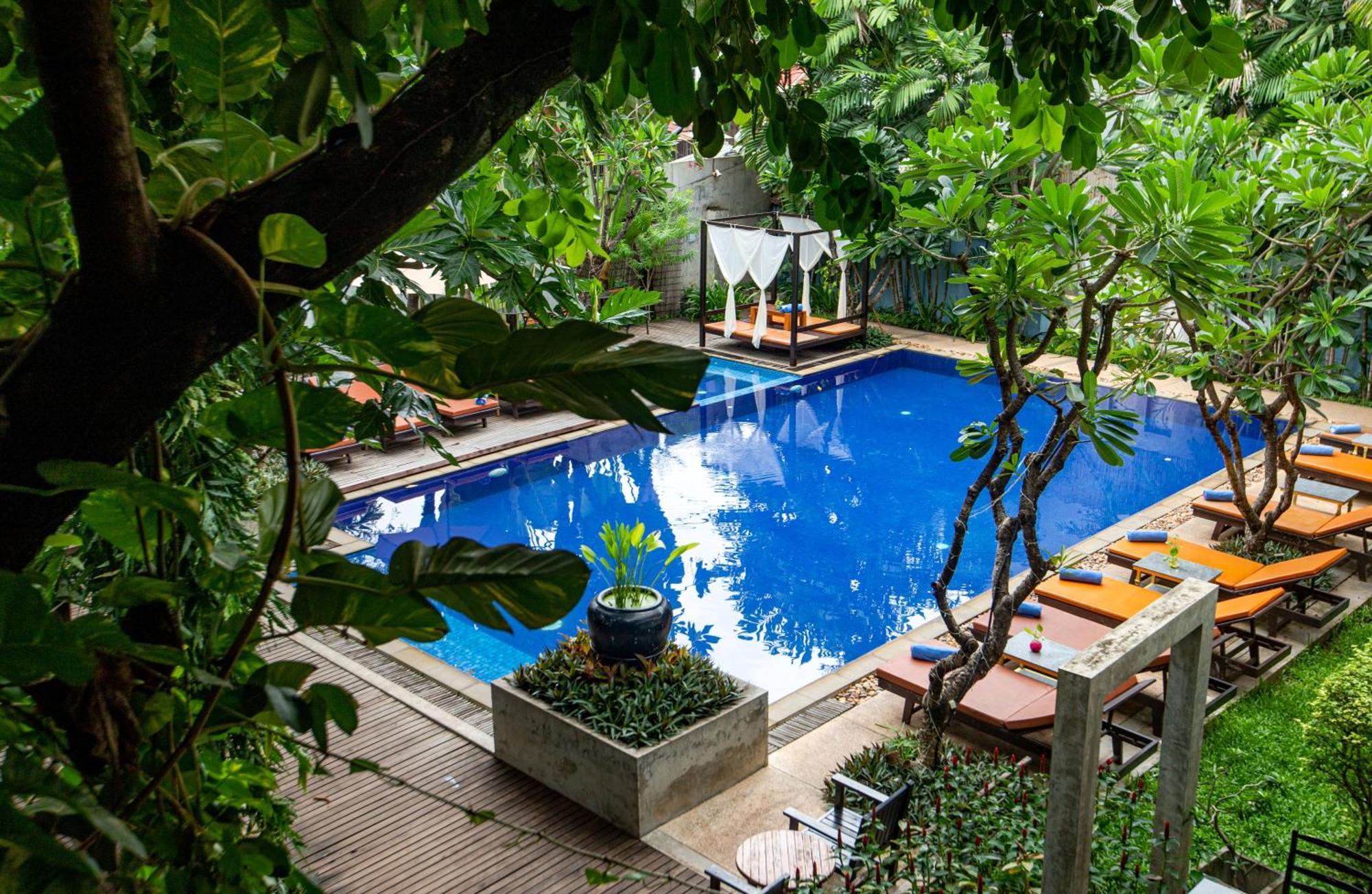 Amber Angkor Villa Hotel & Spa Ciudad de Siem Riep Exterior foto