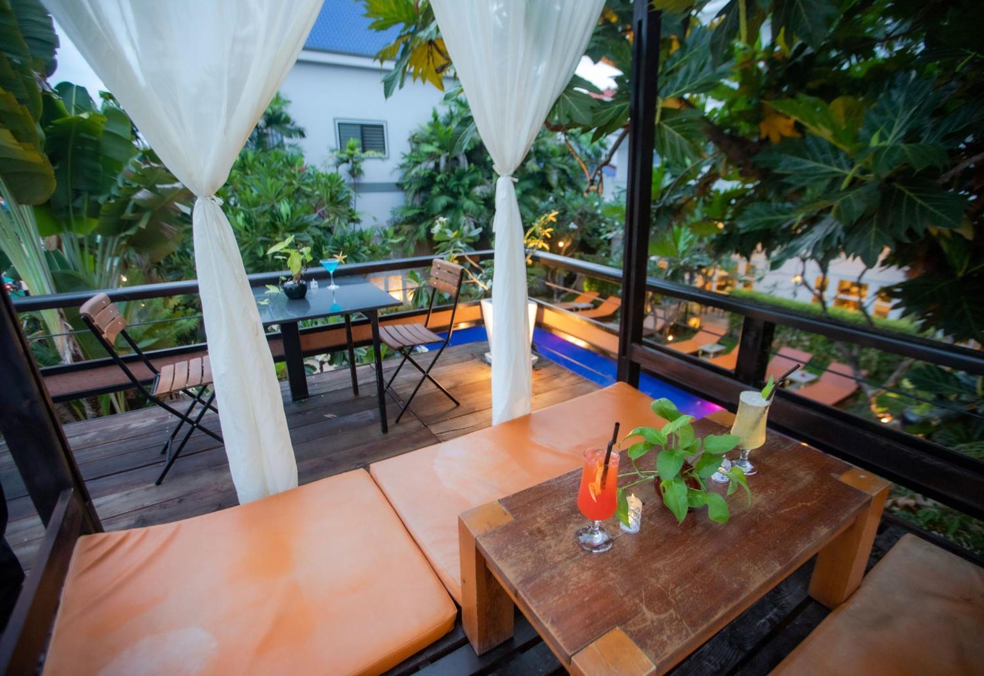 Amber Angkor Villa Hotel & Spa Ciudad de Siem Riep Exterior foto